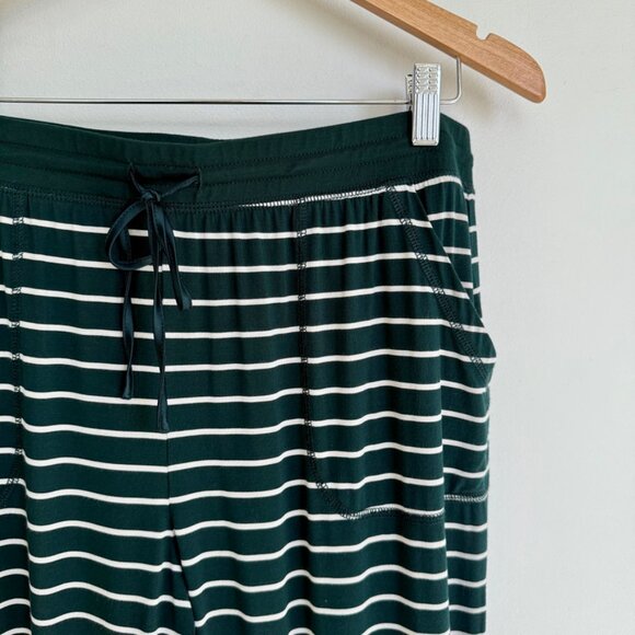 Gap Moda Stripe Joggers Green White stripe - Picture 3 of 6